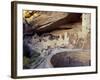 Old Cliff Dwellings and Cliff Palace in the Mesa Verde National Park, Colorado, USA-Gavin Hellier-Framed Photographic Print