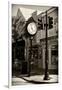 Old Clock - Key West - Florida-Philippe Hugonnard-Framed Photographic Print