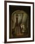 Old Clock on the Stairs, 1868-Edward Lamson Henry-Framed Giclee Print