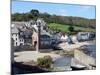 Old Clock Tower in the Village of Kingsand on Southwest Corner of Plymouth Sound, Devon, England-David Lomax-Mounted Photographic Print