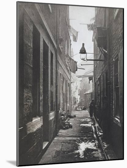 Old Closes and Streets: No.80 High Street, c.1868-Thomas Annan-Mounted Giclee Print