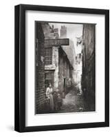 Old Closes and Streets: Old Vennel Off High Street, c.1868-Thomas Annan-Framed Premium Giclee Print