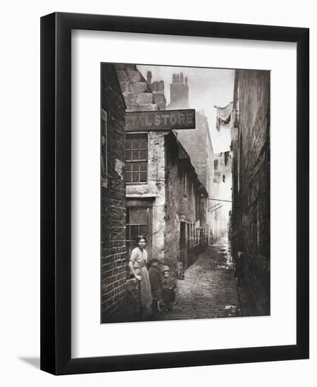 Old Closes and Streets: Old Vennel Off High Street, c.1868-Thomas Annan-Framed Premium Giclee Print