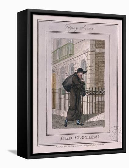 Old Clothes!, Cries of London, 1804-William Marshall Craig-Framed Stretched Canvas