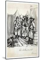 Old Clothes Market, Moscow, Published C.1862-Bayard Taylor-Mounted Giclee Print