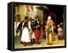 Old Clothes Merchant, Cairo, 1866-Jean Leon Gerome-Framed Stretched Canvas