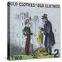 Old Clothes! Old Clothes!, Cries of London, C1840-TH Jones-Stretched Canvas