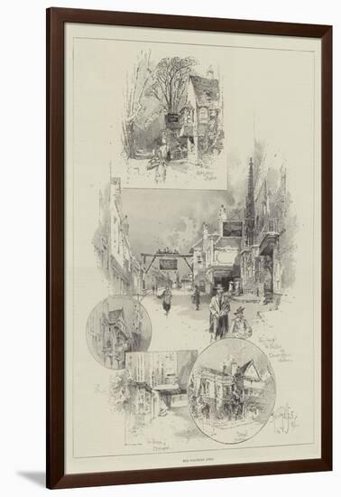 Old Coaching Inns-Herbert Railton-Framed Giclee Print