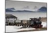 Old Coal Train with Snow-Eleanor-Mounted Photographic Print