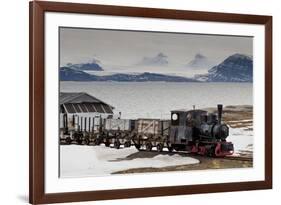 Old Coal Train with Snow-Eleanor-Framed Photographic Print