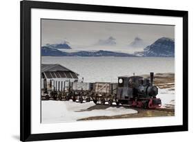 Old Coal Train with Snow-Eleanor-Framed Photographic Print