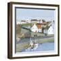 Old Coast Town I-Grace Popp-Framed Art Print