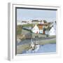 Old Coast Town I-Grace Popp-Framed Art Print