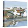 Old Coast Town I-Grace Popp-Stretched Canvas