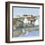 Old Coast Town I-Grace Popp-Framed Art Print