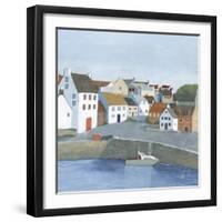 Old Coast Town II-Grace Popp-Framed Art Print