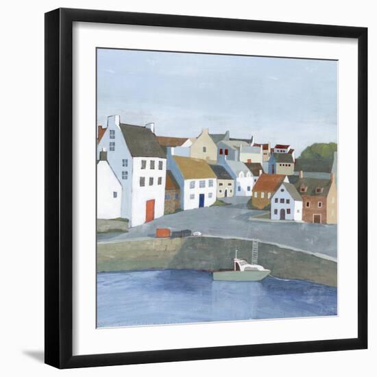 Old Coast Town II-Grace Popp-Framed Art Print