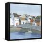 Old Coast Town II-Grace Popp-Framed Stretched Canvas