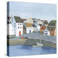 Old Coast Town II-Grace Popp-Stretched Canvas