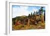 Old Colapsed Abandoned House-bendicks-Framed Photographic Print