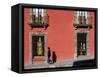 Old Colonial Streets, San Miguel de Allende, Guanajuato State, Mexico-Michele Falzone-Framed Stretched Canvas