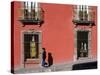 Old Colonial Streets, San Miguel de Allende, Guanajuato State, Mexico-Michele Falzone-Stretched Canvas