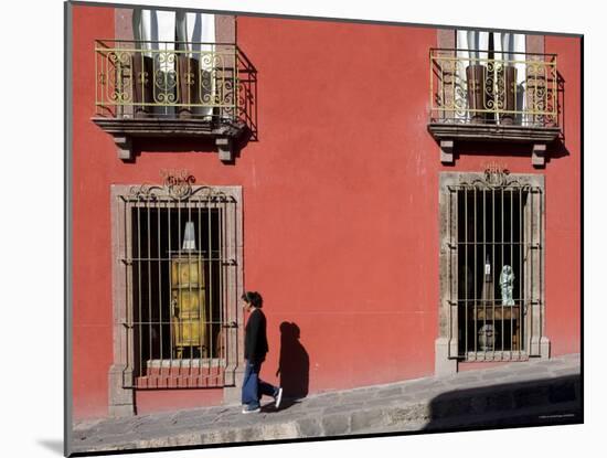 Old Colonial Streets, San Miguel de Allende, Guanajuato State, Mexico-Michele Falzone-Mounted Photographic Print