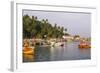 Old Commercial Fishing Boats in Mirissa Harbour, South Coast of Sri Lanka, Asia-Matthew Williams-Ellis-Framed Photographic Print