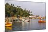 Old Commercial Fishing Boats in Mirissa Harbour, South Coast of Sri Lanka, Asia-Matthew Williams-Ellis-Mounted Photographic Print