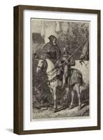 Old Comrades-Andrew Carrick Gow-Framed Giclee Print