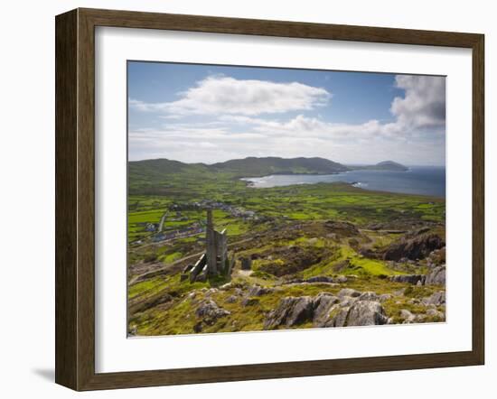 Old Copper Mine, Allihies, Beara Peninsula, Co, Cork and Co, Kerry, Ireland-Doug Pearson-Framed Photographic Print