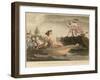 Old Copper the Waterman and the Duke of Grafton-William Henry Pyne-Framed Giclee Print