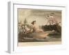 Old Copper the Waterman and the Duke of Grafton-William Henry Pyne-Framed Giclee Print