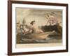 Old Copper the Waterman and the Duke of Grafton-William Henry Pyne-Framed Giclee Print