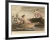 Old Copper the Waterman and the Duke of Grafton-William Henry Pyne-Framed Giclee Print