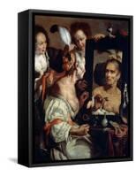 Old Coquette (Vanita), after 1630-Bernardo Strozzi-Framed Stretched Canvas