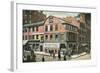 Old Corner Book Store, Boston-null-Framed Art Print