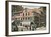Old Corner Book Store, Boston-null-Framed Art Print