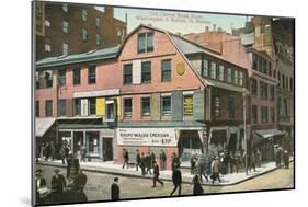 Old Corner Book Store, Boston-null-Mounted Premium Giclee Print