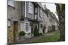 Old Cotswod Stone and Timber-Framed Houses-Peter Richardson-Mounted Photographic Print