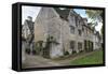 Old Cotswod Stone Houses-Peter Richardson-Framed Stretched Canvas
