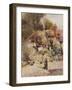 Old Cottage at Sutton Courtney, Berkshire-David Woodlock-Framed Giclee Print