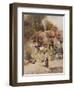 Old Cottage at Sutton Courtney, Berkshire-David Woodlock-Framed Premium Giclee Print