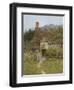 Old Cottage, Witley-Helen Allingham-Framed Giclee Print