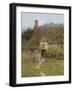 Old Cottage, Witley-Helen Allingham-Framed Giclee Print