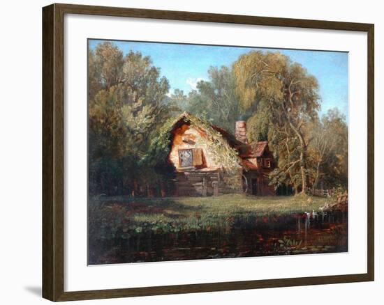 Old Cottage-William James Muller-Framed Giclee Print
