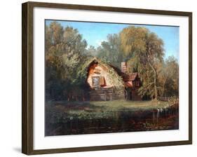 Old Cottage-William James Muller-Framed Giclee Print