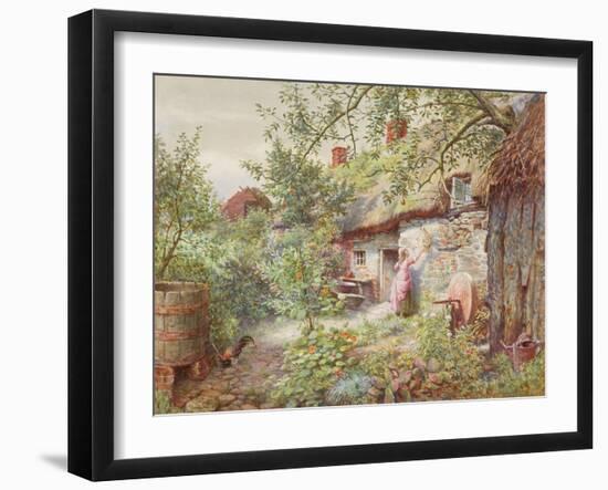 Old Cottage-null-Framed Giclee Print