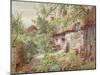 Old Cottage-null-Mounted Giclee Print