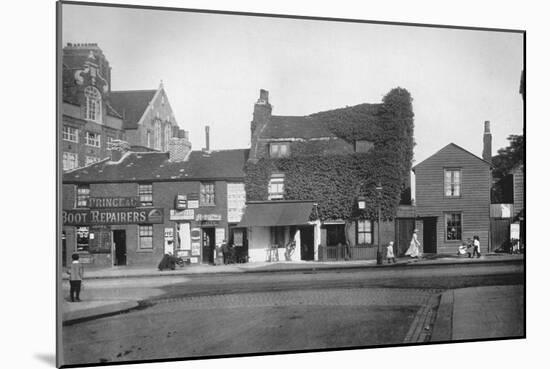 Old Cottages in Merton Road, Tooting, c1890, (1912)-null-Mounted Giclee Print